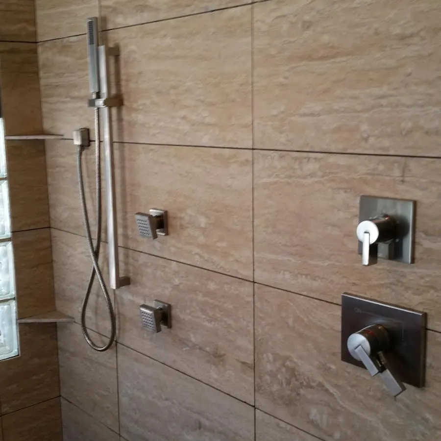 Shower fixture installation for Water Heater Replacement in East Brandywine